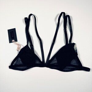 Nasty Gal Black Bralette NWT Sz M